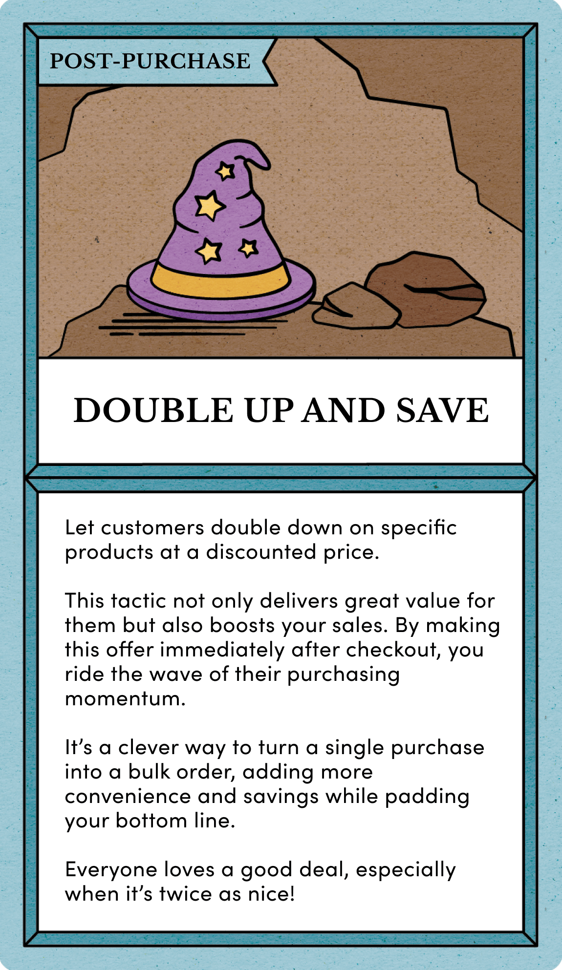 Rebuy double up and save