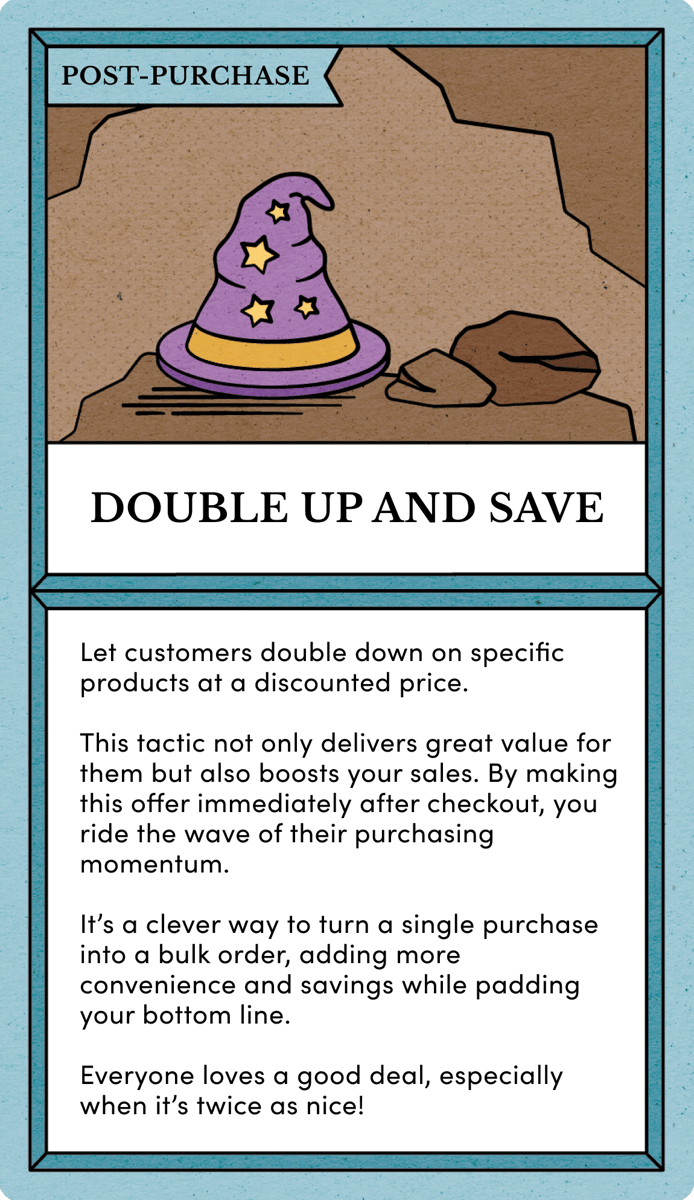 Rebuy double up and save