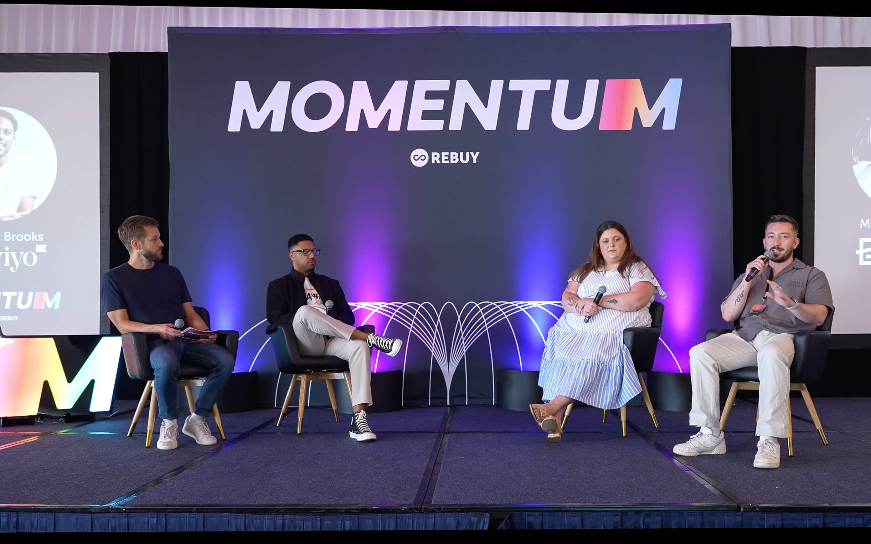 Partnership panel at Momentum 2024 led by Eric Alder 