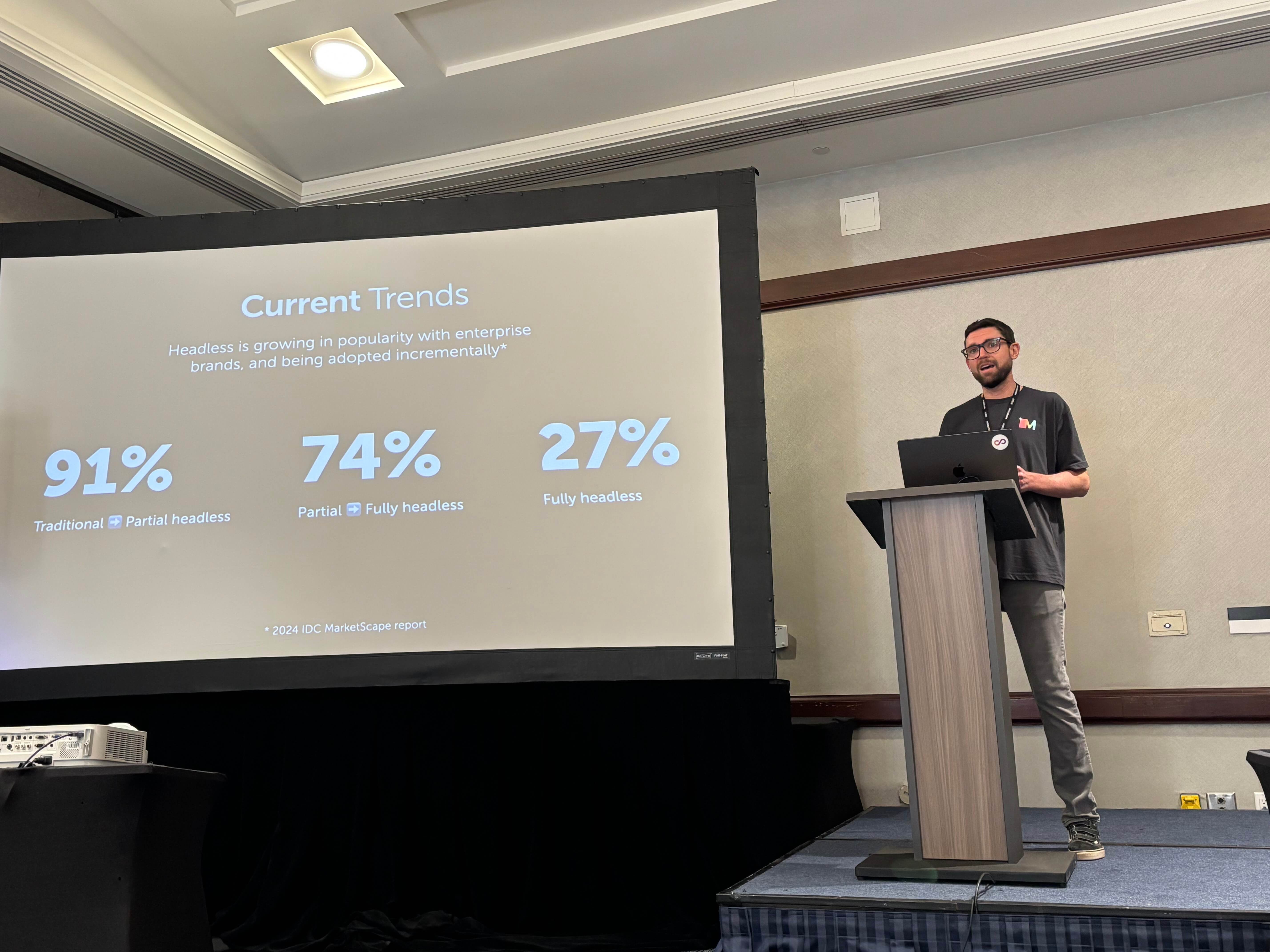 Colin McGraw breaks down headless architecture at Momentum 2025