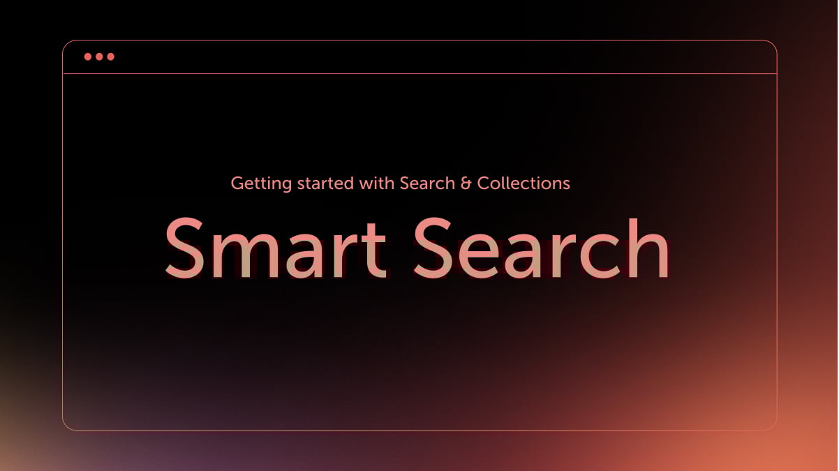 Smart Search guide