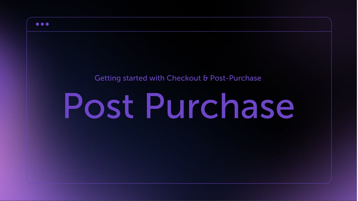 Rebuy Post Purchase guide