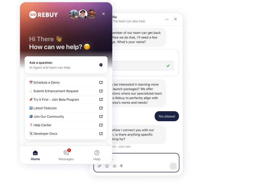 Enterprise customer support