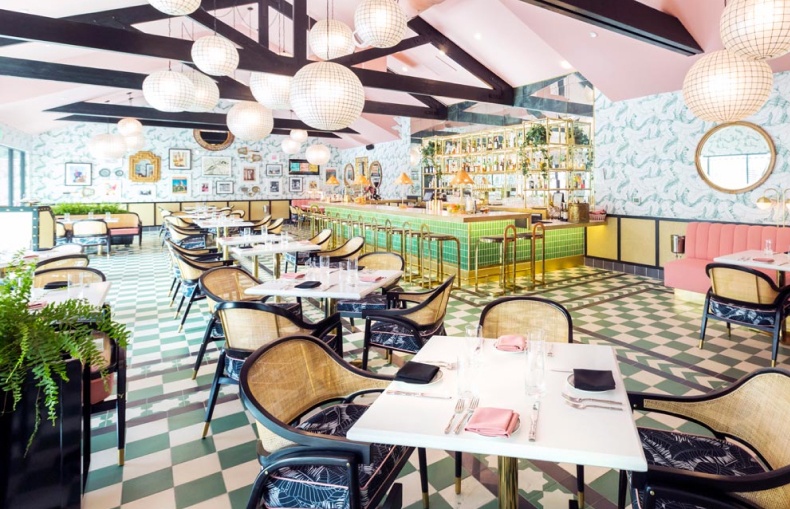 Etail womens brunch at Pink Cabana