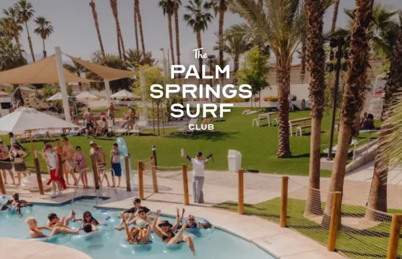 Palm Springs surf club party at eTail 2026