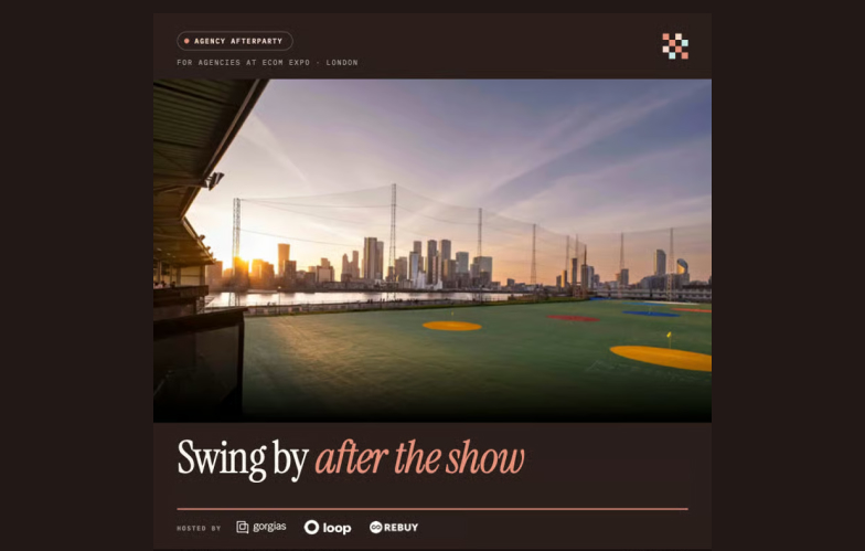 Ecom Expo golf after-party