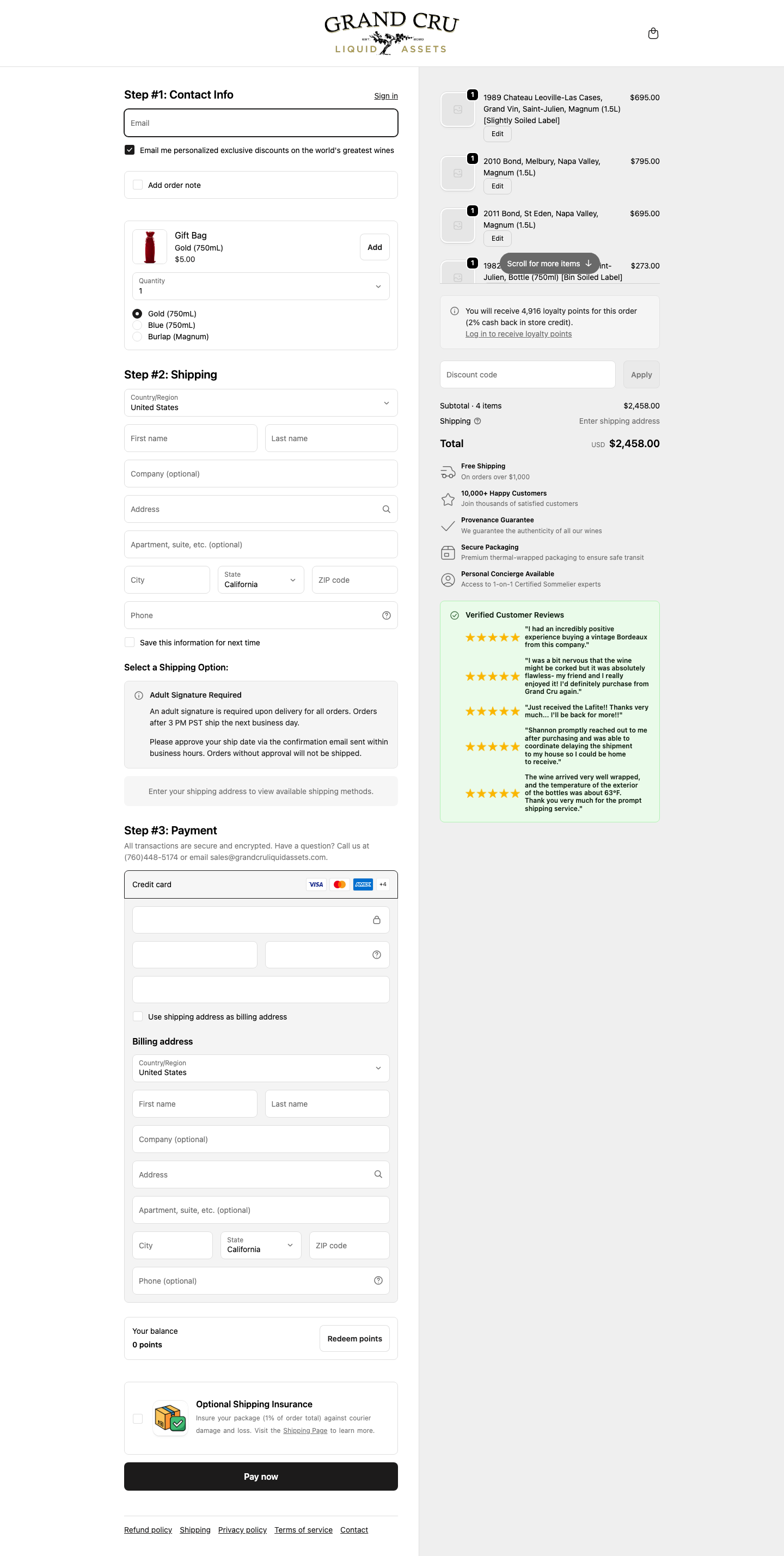 Grand Cru Liquid Assets