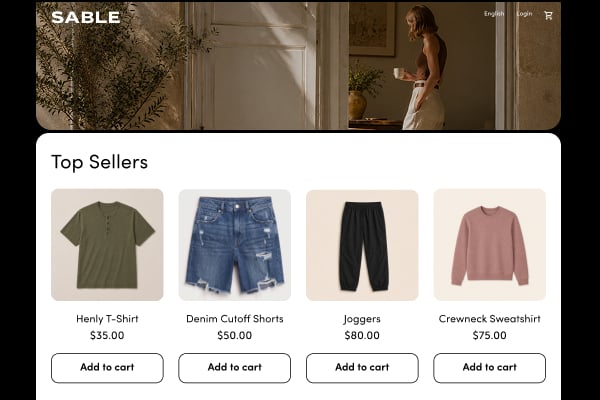 Top sellers