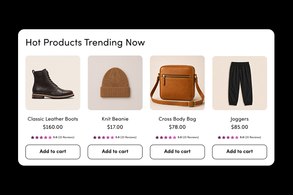 Trending products