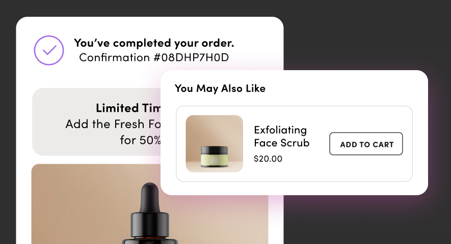 Recommendation engine UI
