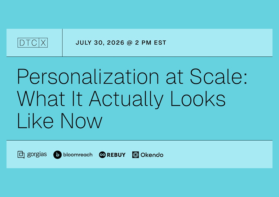 personalization at scale webinar info