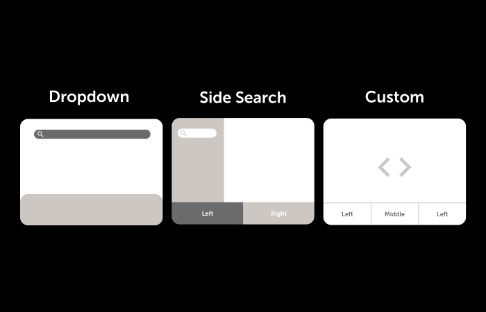 Smart Search layout templates